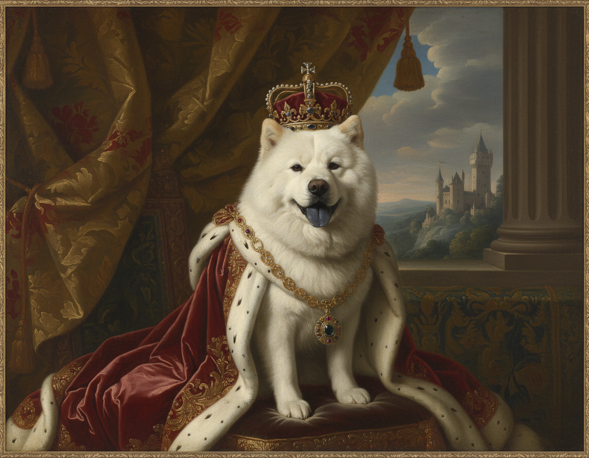 Cirila AI pet portrait example 2